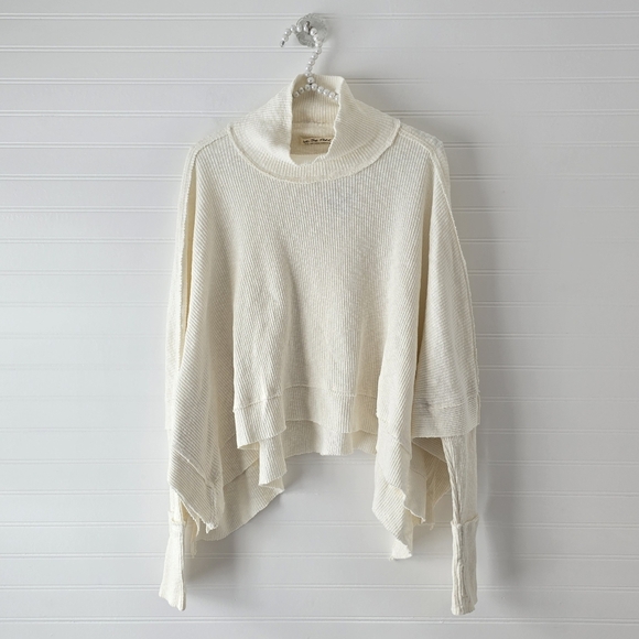 NWT We The Free People Moon Daisy Pullover Top in Starshine Small - Picture 8 of 13
